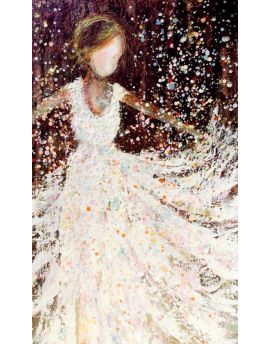 Abstract Dancing Girl