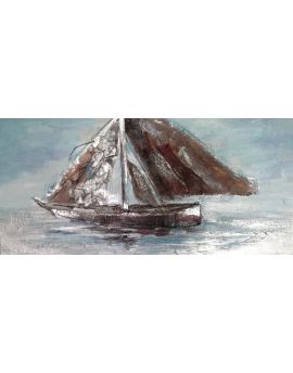 A Sailboat On The Sea