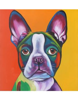 The Colorful French Bulldog