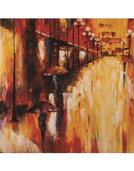 Streetscape On A Rainy Day 2