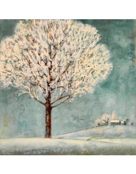 Tree Covered With Rime
