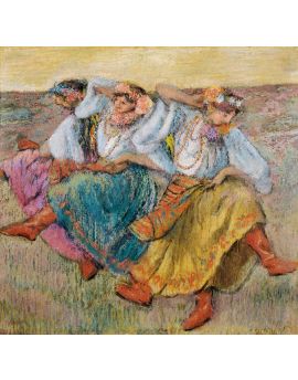 Russian Dancers By Edgar Degas