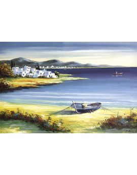 Quiet Beach Landscape