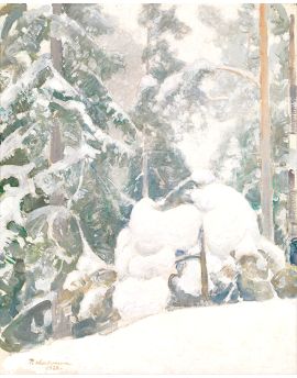 Winter Landscape By Halonen, Pekka