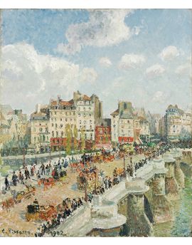 The Pont-Neuf By Camille Pissarro
