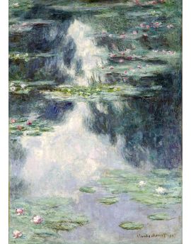Pond With Water Lilies By Claude Monet