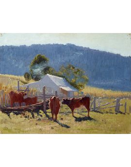 Milking Time (Araluen Valley) By Elioth Gruner
