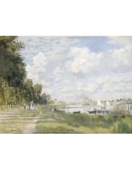 Argenteuil Basin By Claude Monet