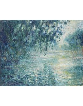 Morning On The Seine By Claude Monet