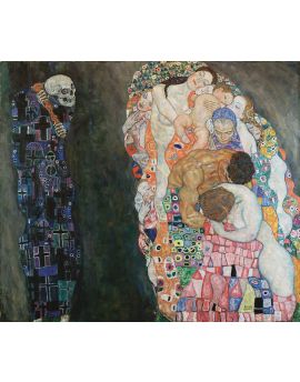 Death And Life By Gustav Klimt