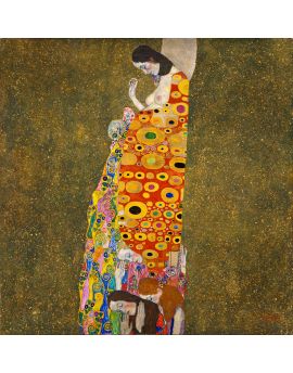 Hope II By Gustav Klimt