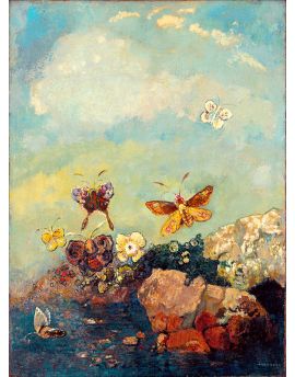 Butterflies By Odilon Redon