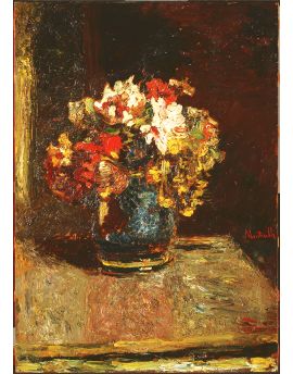 Bouquet By Adolphe Monticelli