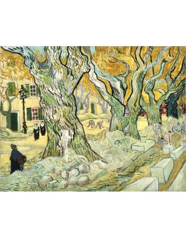 The Road Menders By Vincent Van Gogh