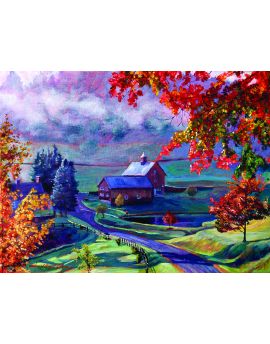 Farm In Autumn