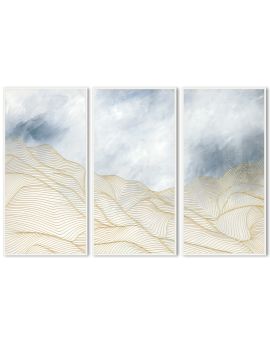 3 Pannels Of Sand Hills