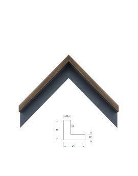 Floater Frame, width 12mm, thickness 35mm, SOAFF1018024AX