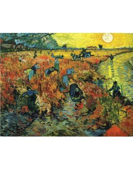 Red Vineyards by Vincent Van Gogh