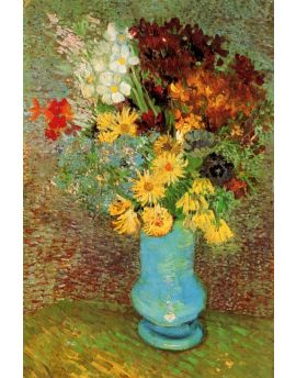 Vase With Daisies And Anemones by Vincent Van Gogh