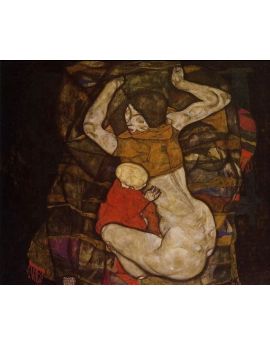 Young Mother by Egon Schiele