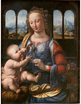 The Madonna Of The Carnation by Leonardo da Vinci