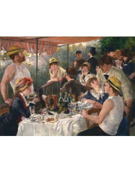 The Luncheon Of The Boating Party by Pierre-Auguste Renoir