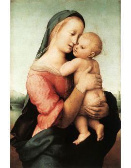 Detail Of The Tempi Madonna 1508 Hd by Raphael