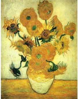 Still Life   Vase With Fourteen Sunflowers by Vincent van Gogh