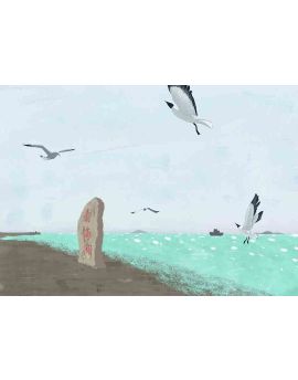 Qinghai Lake By An Tiandong