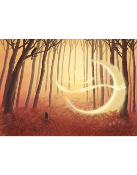 Moon Lying In The Forest By Liu Ying