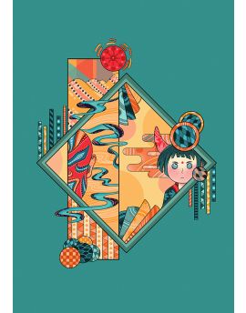 Mask Girl By Luo Zhibin