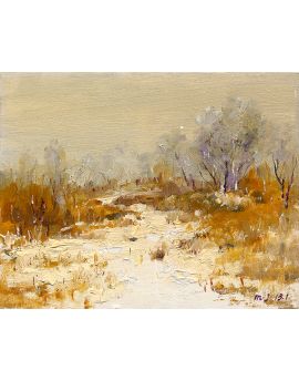 Winter Fields By Ma Jie