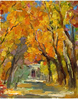 Autumn Scenery By Ma Jie