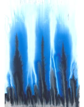 Blue Woods By Mai Ping