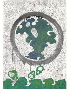 Green Rocks By Shi Qing
