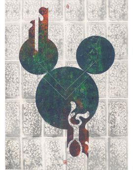 Changed Dark Green Mickey's Head By Shi Qing