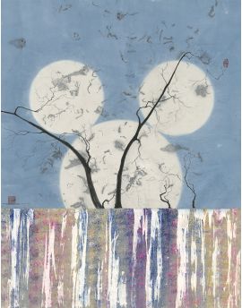 Dim Mickey In Blue Sky By Shi Qing