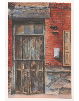 Rusty Iron Door By Tao Mu