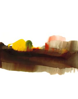 Colorful Abstract Work By Wang Junsen