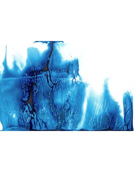 Blue Splashing By Wang Junsen