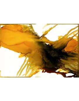 Yellow Splashing By Wang Junsen