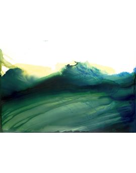 Dark Green Mountains By Wang Junsen