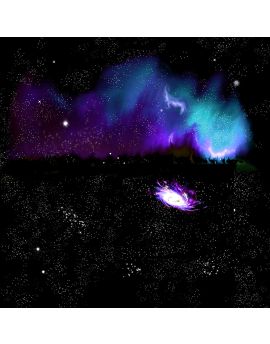 Gorgeous Starry Sky By Wen Yuke
