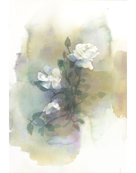White Roses By Xu Xiaolu