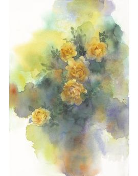 Yellow Roses By Xu Xiaolu