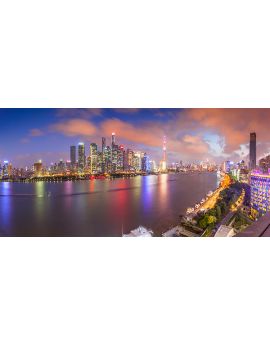 Beautiful Night View Of Shanghai By Chen Ming