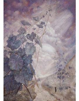 Walking Under The Bright Moon By Yuan Zeng