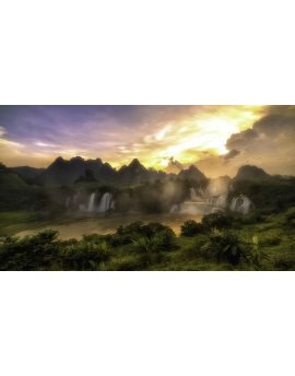 Spectacular Waterfalls By Zhang Shu