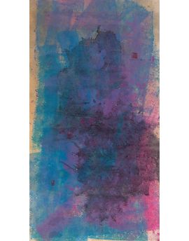 Blue And Pink Painting By David Chan