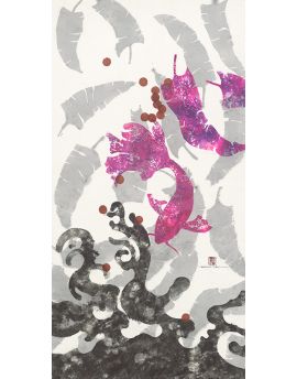 Fish And Leaves By David Chan